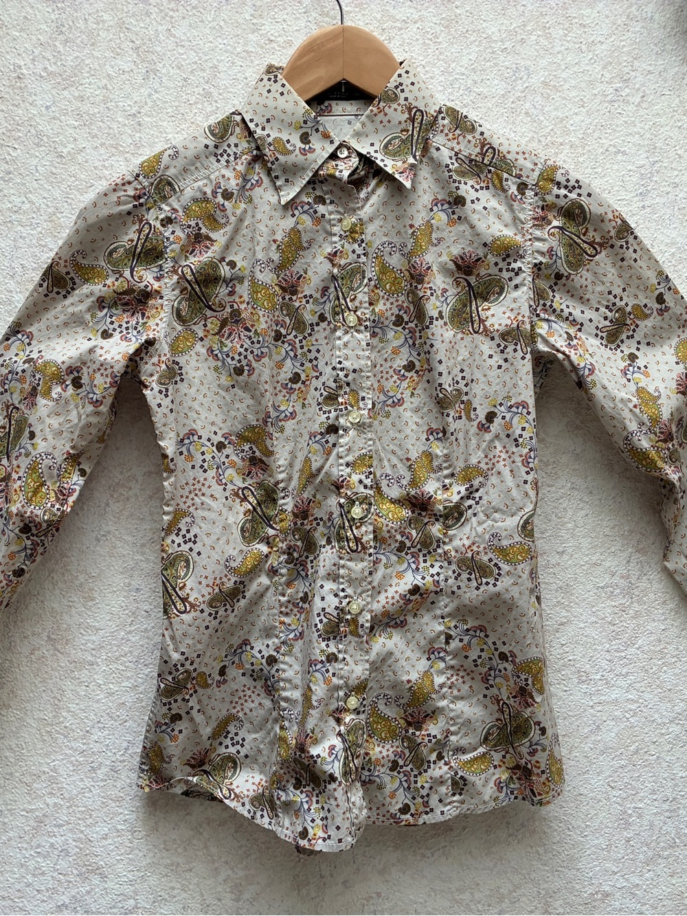 ETRO woman’s Paisley Button-Up Shirt